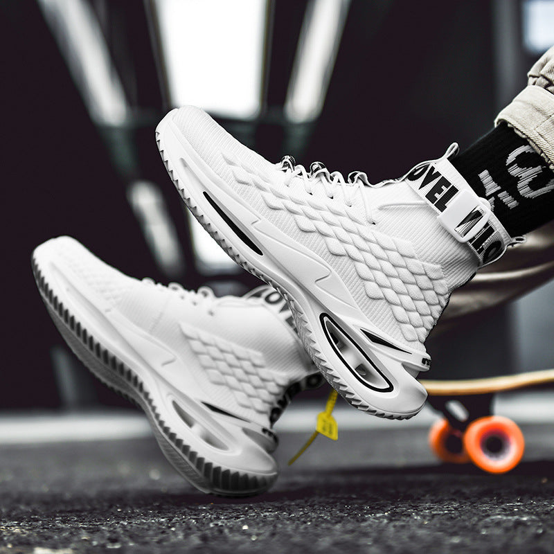 New fashion heavy bottom high top casual shoes