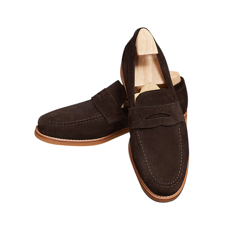 British Business Casual Men's Leather Shoes